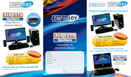 CompuMax Brochure Design
